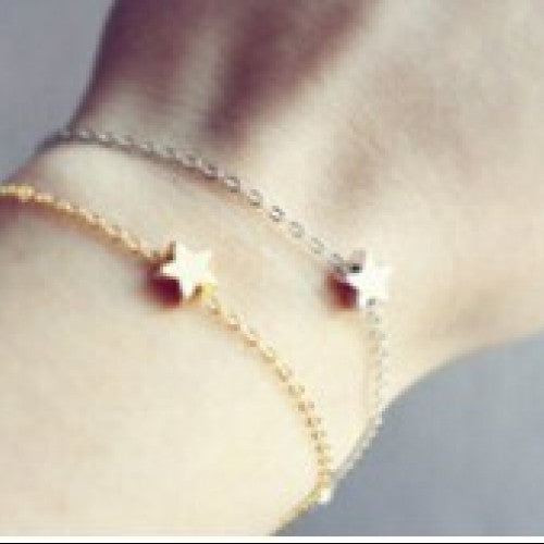 Simple Star Bracelet Charm Style for Women