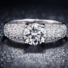 White Gold Filled Engagement Ring For Women